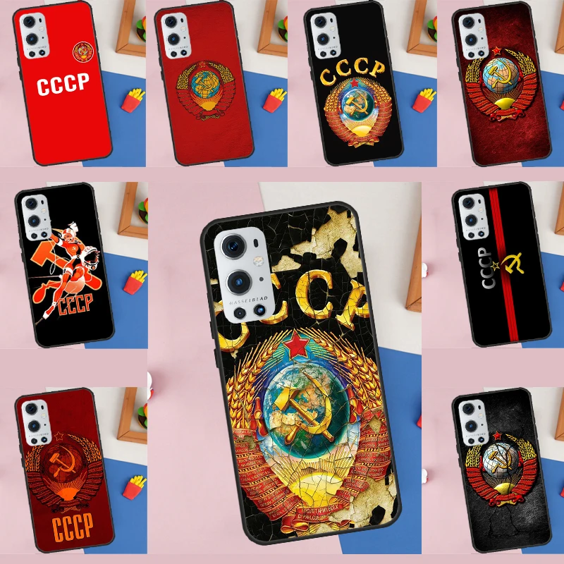 빈티지 소련 CCCP Funda OnePlus 13 13R 12 12R 11 10 Pro 8T 10T OnePlus Nord 4 CE 2 3 Lite N30 N20 N10 케이스