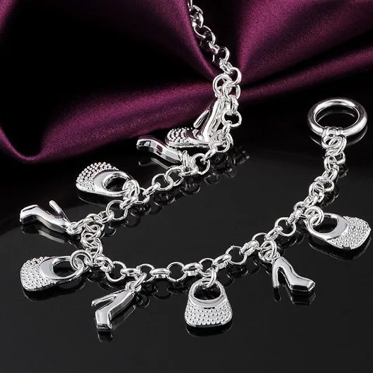 New Trendy Crystal Luxury Pearl Chain Bracelets for Women Tassel Arm Bracelet Pulseiras Feminina Gift Jewelry