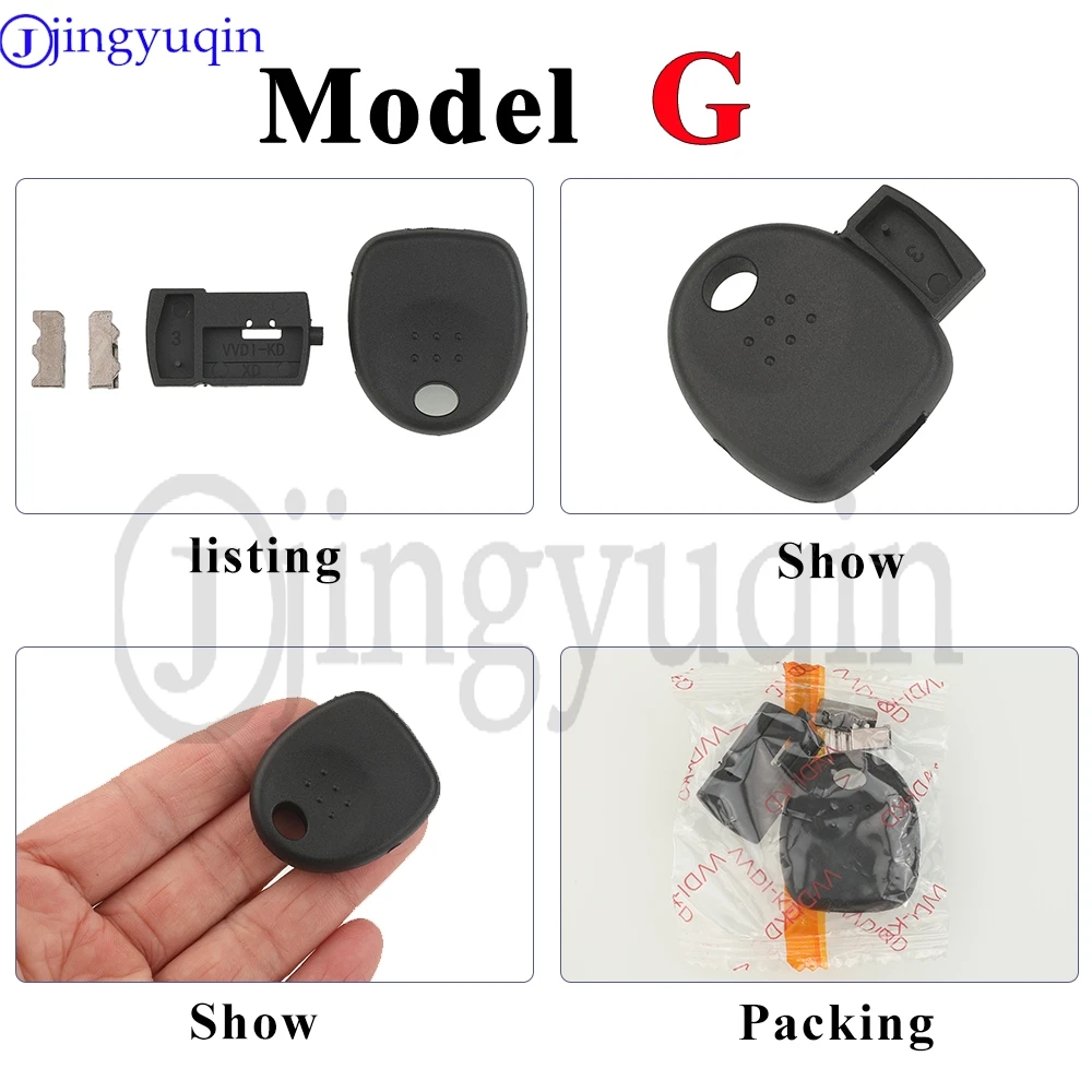 

Универсальный транспондер jingyuqin (5/10 шт.) для самостоятельной сборки ключей KD Xhorse VVDI JMD, корпус ключа-брелока, рукоятка автомобильного ключа, чехол-футляр