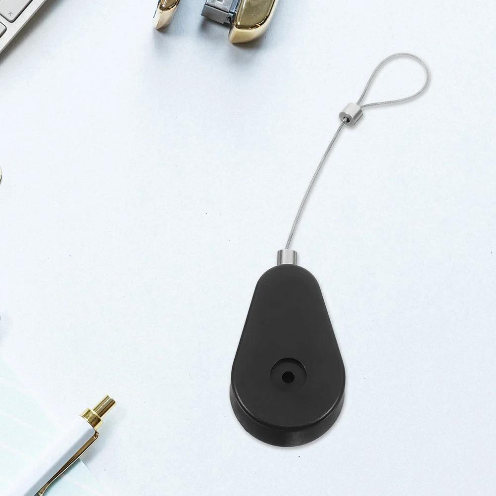 2 Pcs Anti-theft Pull Box Electronic Gadgets Telescopic Cable Cases Tool Steel Retractable Tether Lock Security Product