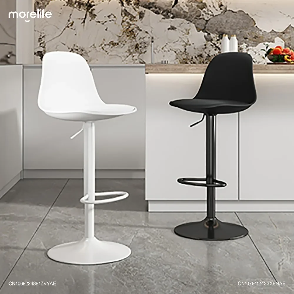 Nordic Lifting Rotating Bar Chair Modern Minimalist Light Luxury High Stools Household Commercial Coffee Shops Counter Stool