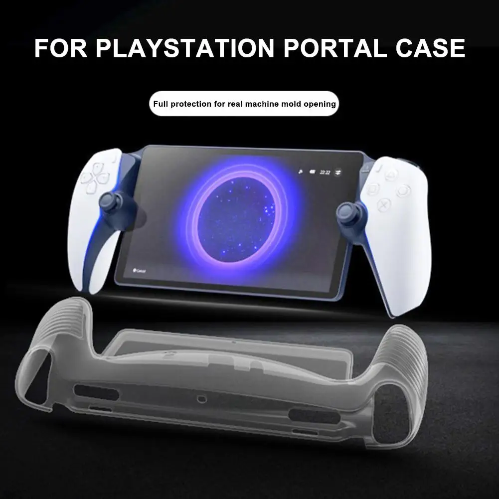 TPU Case For Sony PlayStation Portal Shockproof Protective Case Transparent Cover For PlayStation Portal Handheld Console S N6X6