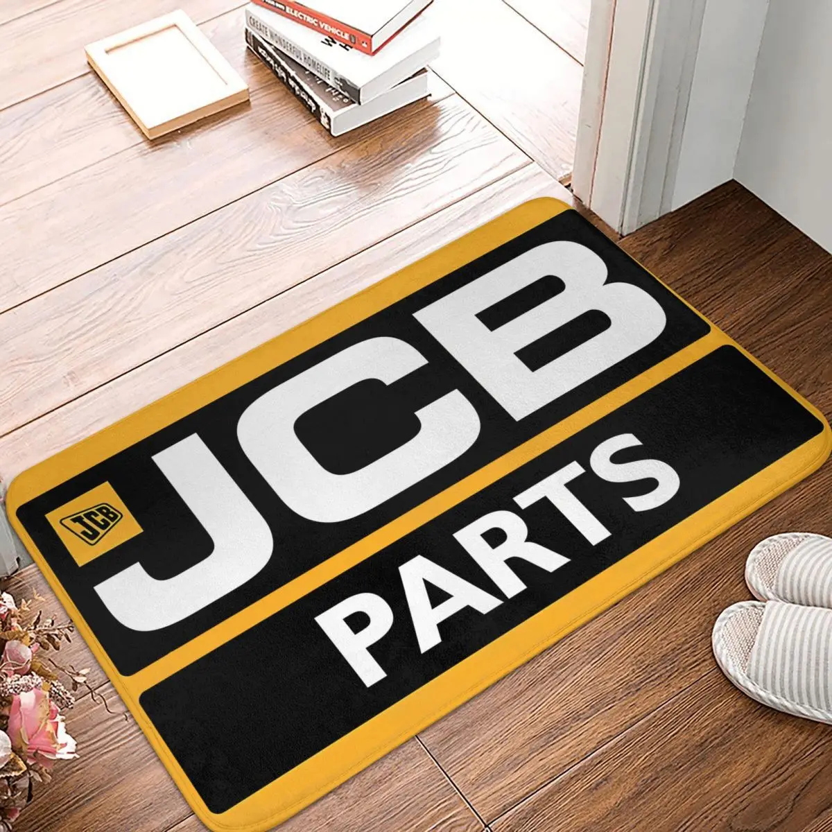 When Farming Means Business JCB Non-slip Rug Doormat Kitchen Mat Balcony Carpet Home Decor