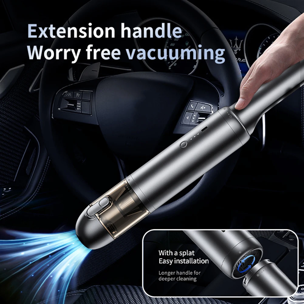 Car Brushless Motor Handheld Vacuum Cleaners Super Strong Suction Vacuum Cleaner For Bedroom Office Car