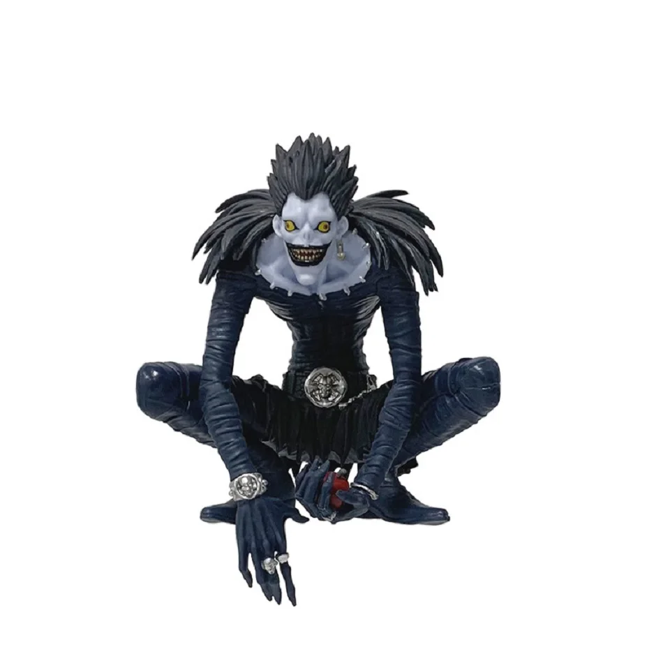 16cm Anime Death Note L/Ryuk/Yagami Light Noodle Stopper Prijsfiguur met Appel PVC Desktopmodel Speelgoed Collectiebeeldje