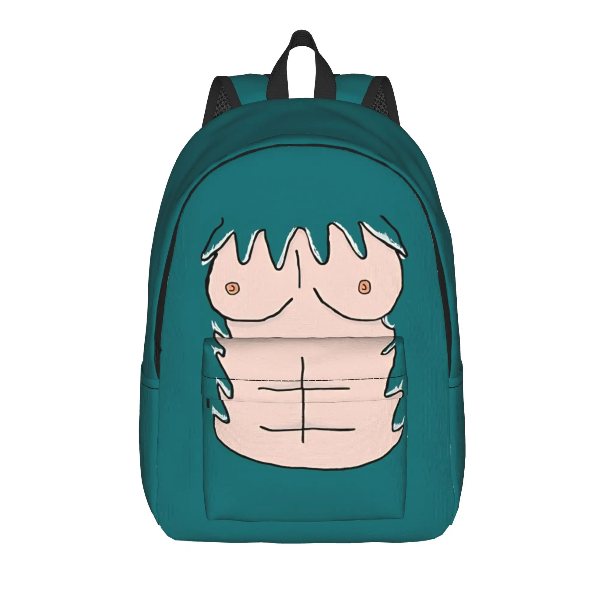 Back to school season simple line art  Schoolbag R-Regular show Students Harajuku Design Backpack