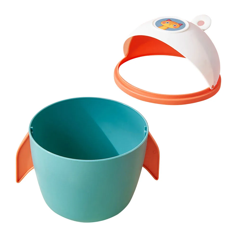 

Cute Flip- Small Desktop Garbage Waste Paper Container Odor-Proof Storage Case Pp Material Tidy Organizer Cartoon