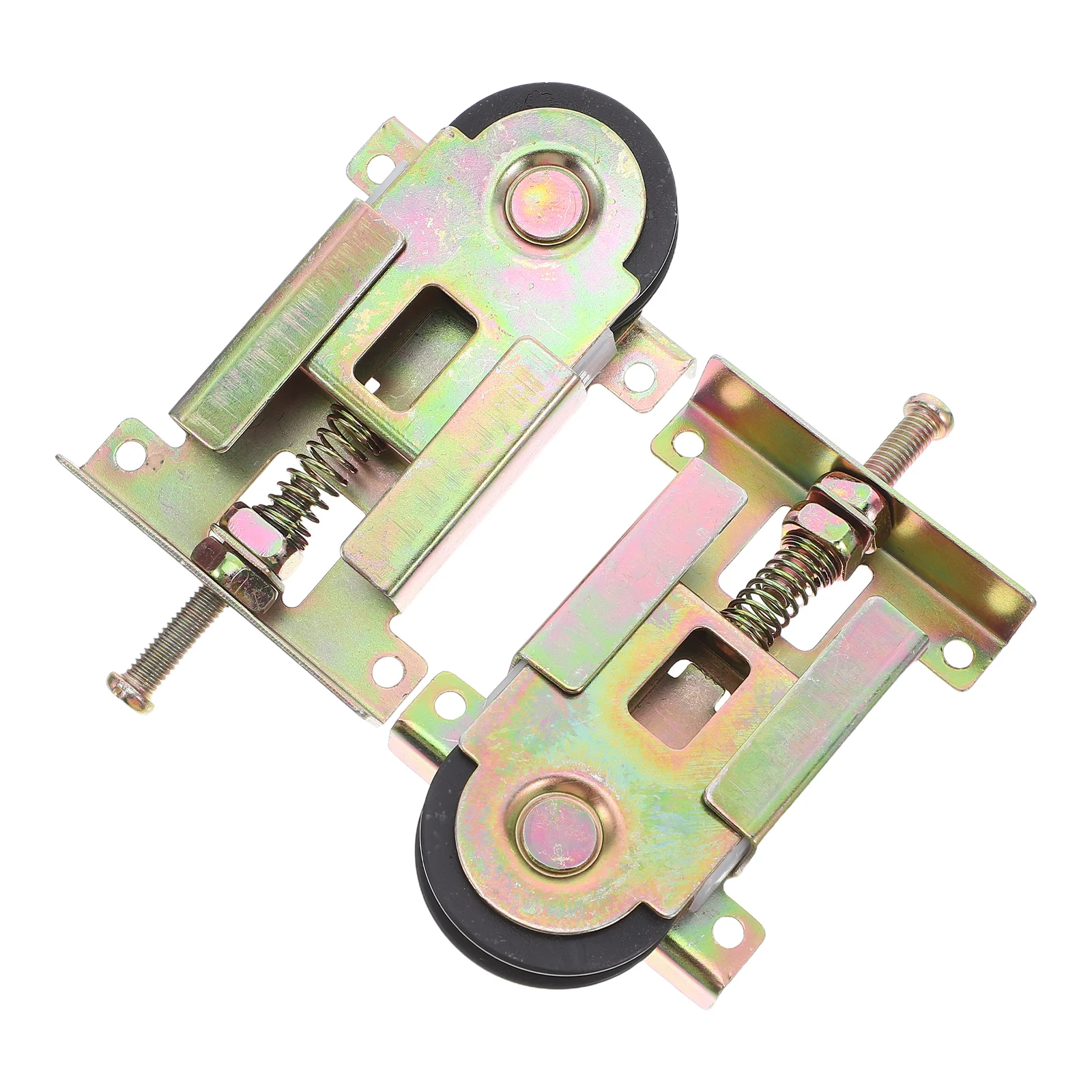 

2Pcs Sliding Door Rollers Closet Door Ball Bearing Wheels Replacement Hardware for Wood Metal Frame Mirror Doors Smooth Quiet