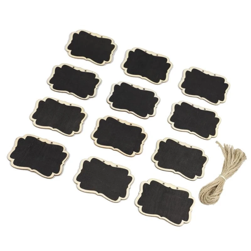Hanging Chalkboards Mini Memo Name Wedding Birthday Party Favours