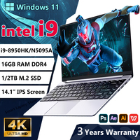 2025 Intel Core i9 8950HK N5095A Portable Laptop Computer 16GB DDR4 1TB 2TB SSD 14.1\