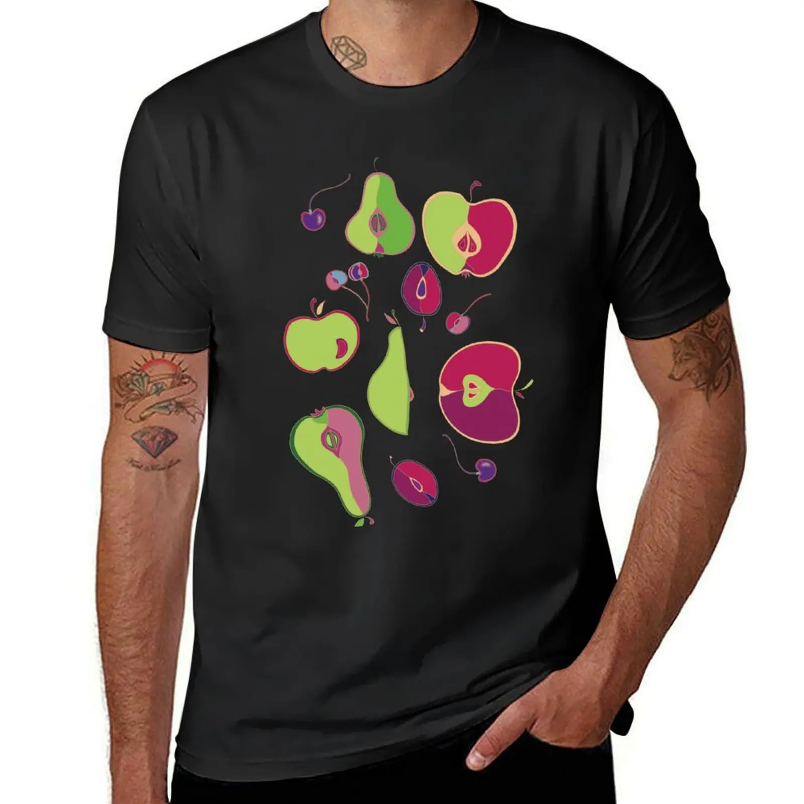 

Fruit Collection T-Shirt summer tops boys whites Luxury man Men's t shirts