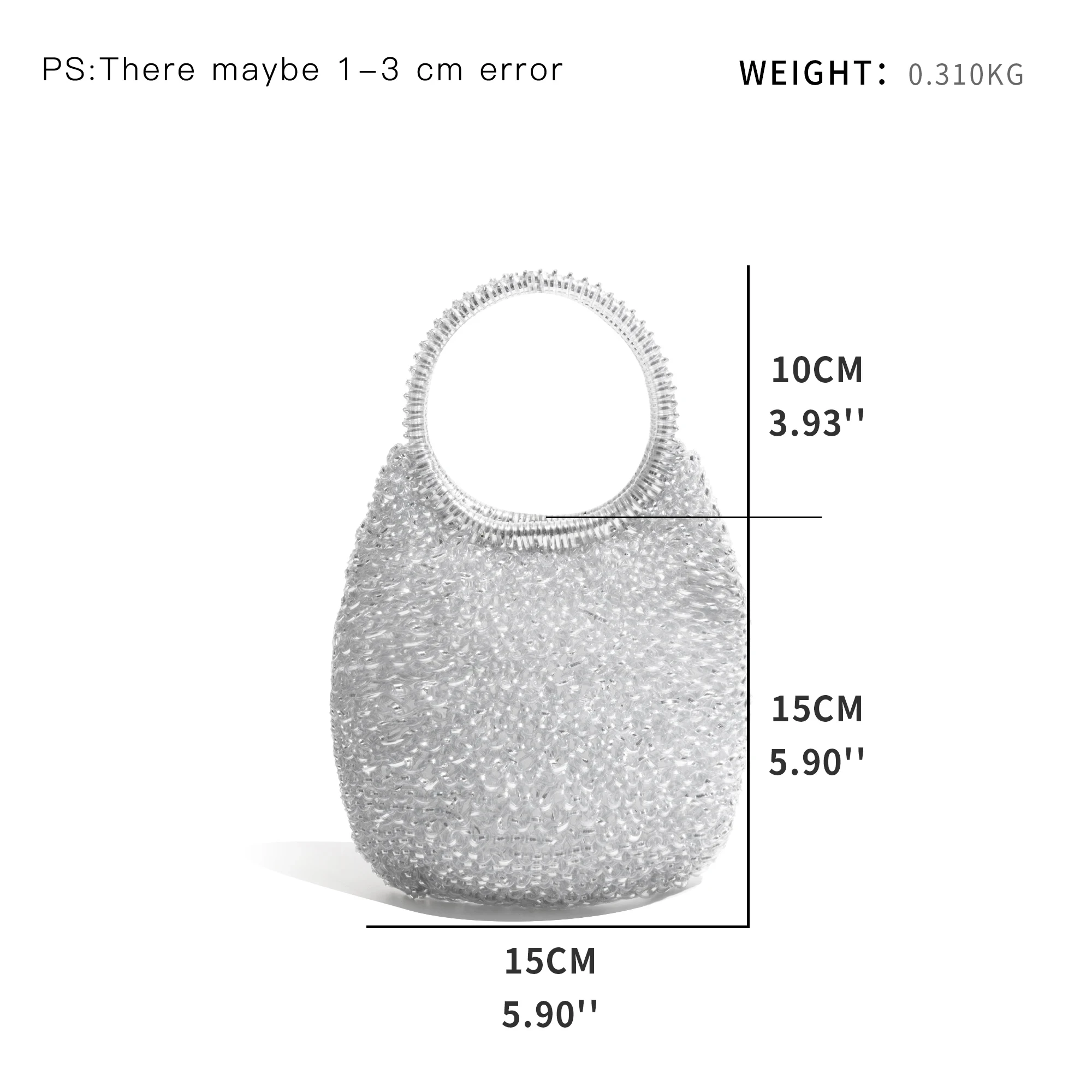 MABULA Female Party Satchel PVC Handwoven Fashion Woman Tote Handbag Japanese Style Chic Female Hobo Purse Ladies Party Clutch