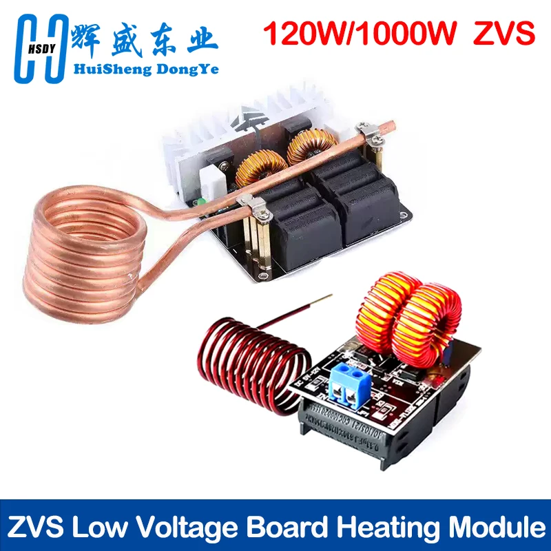 DIY-Heizmodul 1000W Treiberplatine Heizplatine 1000W ZVS Niederspannungs-Induktionsheizplatine Modul Flyback-Treiber Heizgerät