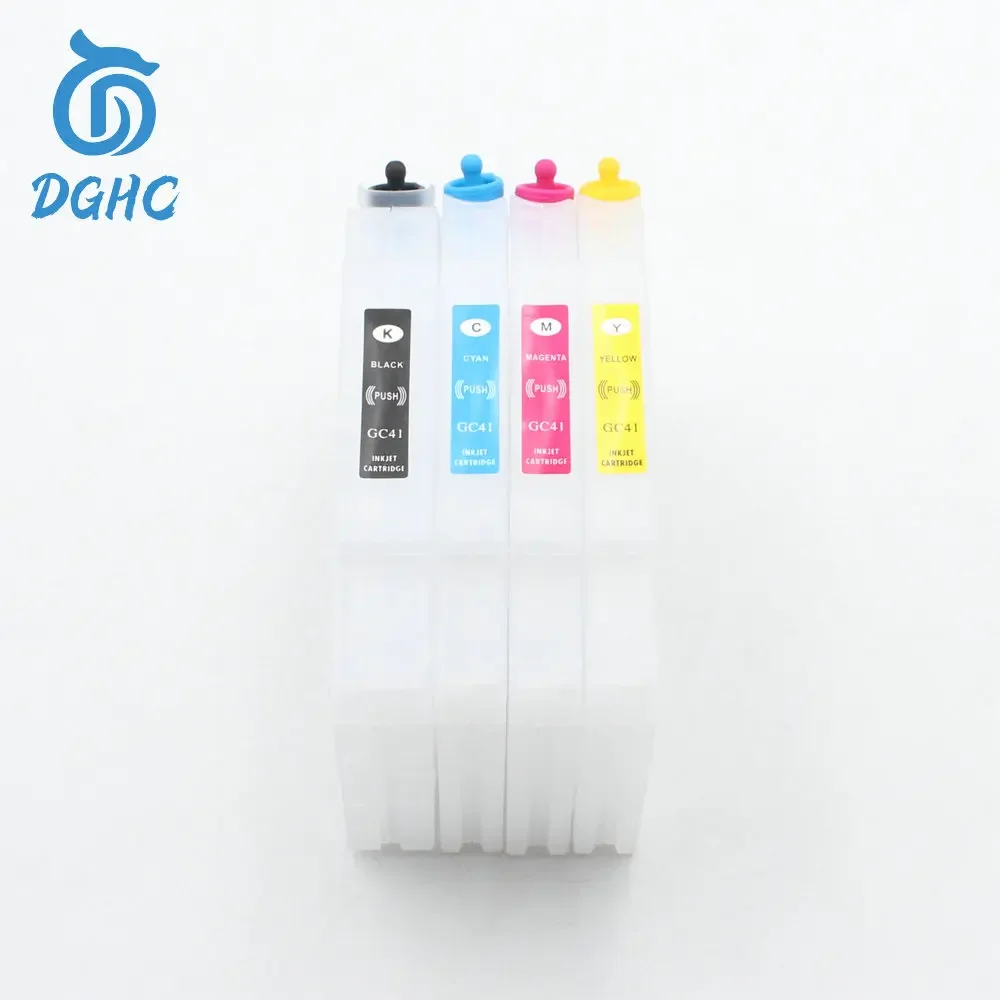 DGHC GC 41 GC41 Refillable Ink Cartridge For Ricoh SAWGRASS SG400 SG800 SG400NA SG400EU Aficio SG2010 SG2100 printer with Chip