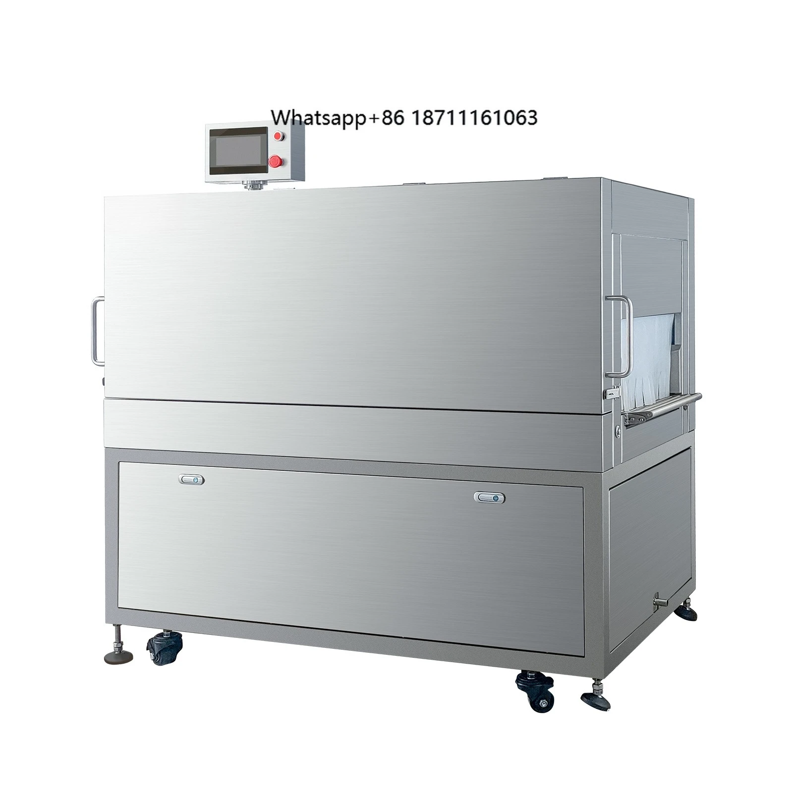 Intelligent Automatic PLC Control Tunnel Convey Air Dryer Machine for Drying Mass Continuous Food Meat Production Line Bags