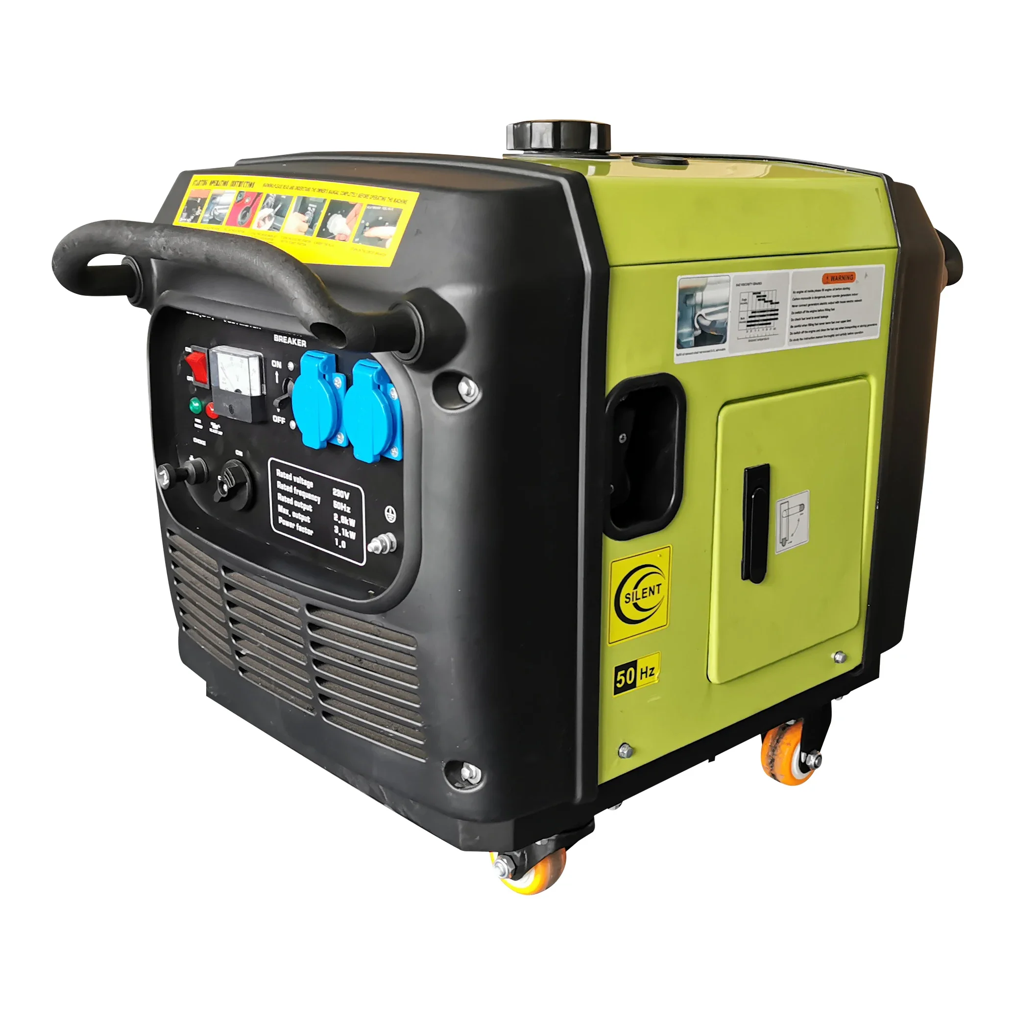 

Silent Inverter Gasoline Generator model YD5000i 4 kw portable power generator