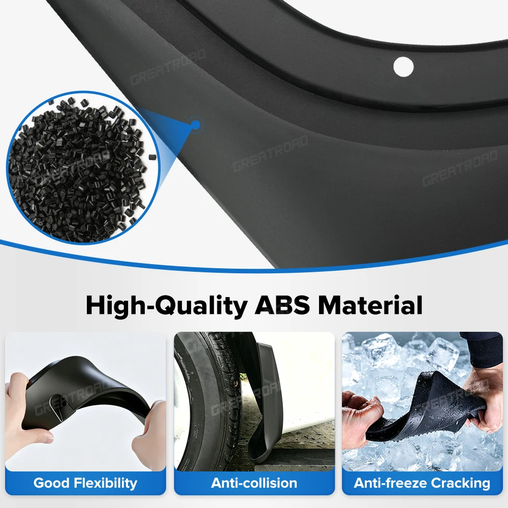 Fender For Jeep Wrangler JK 2007-2018 2012 2013 2014 2015 2016 2017 Mudflaps Splash Guards Mudguards Mud Flaps car Accessories