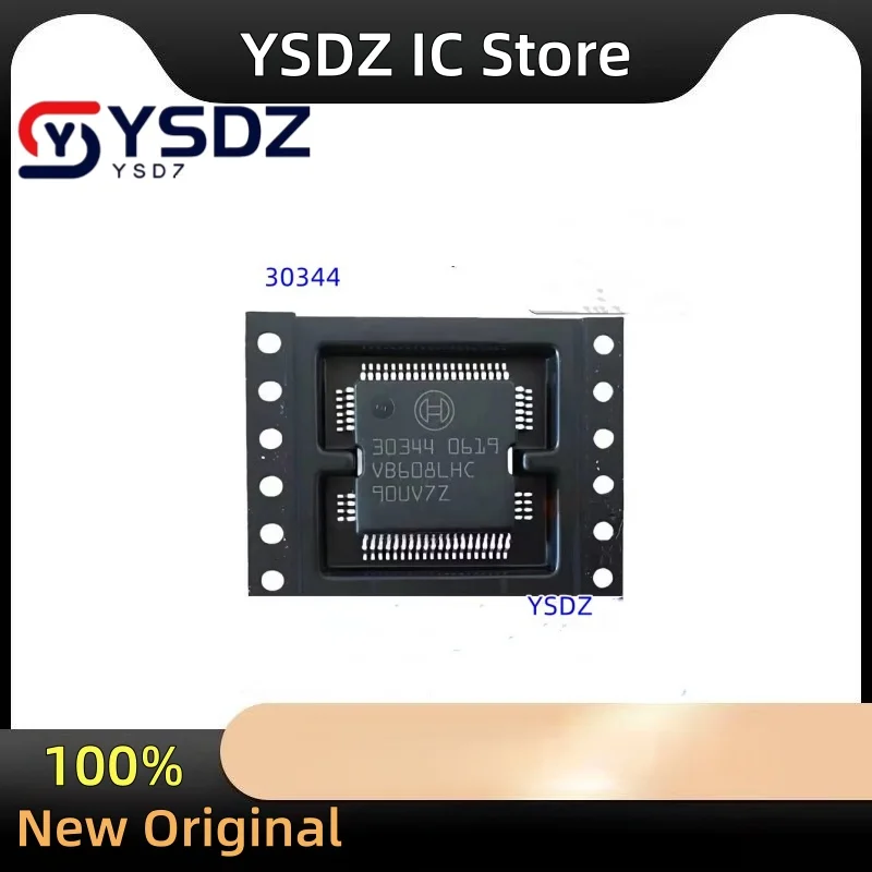 5-10 Piezas 30344 Nuevo controlador de inyector IC para placa de computadora de coche, controlador de inyección de combustible para placa ECU VW