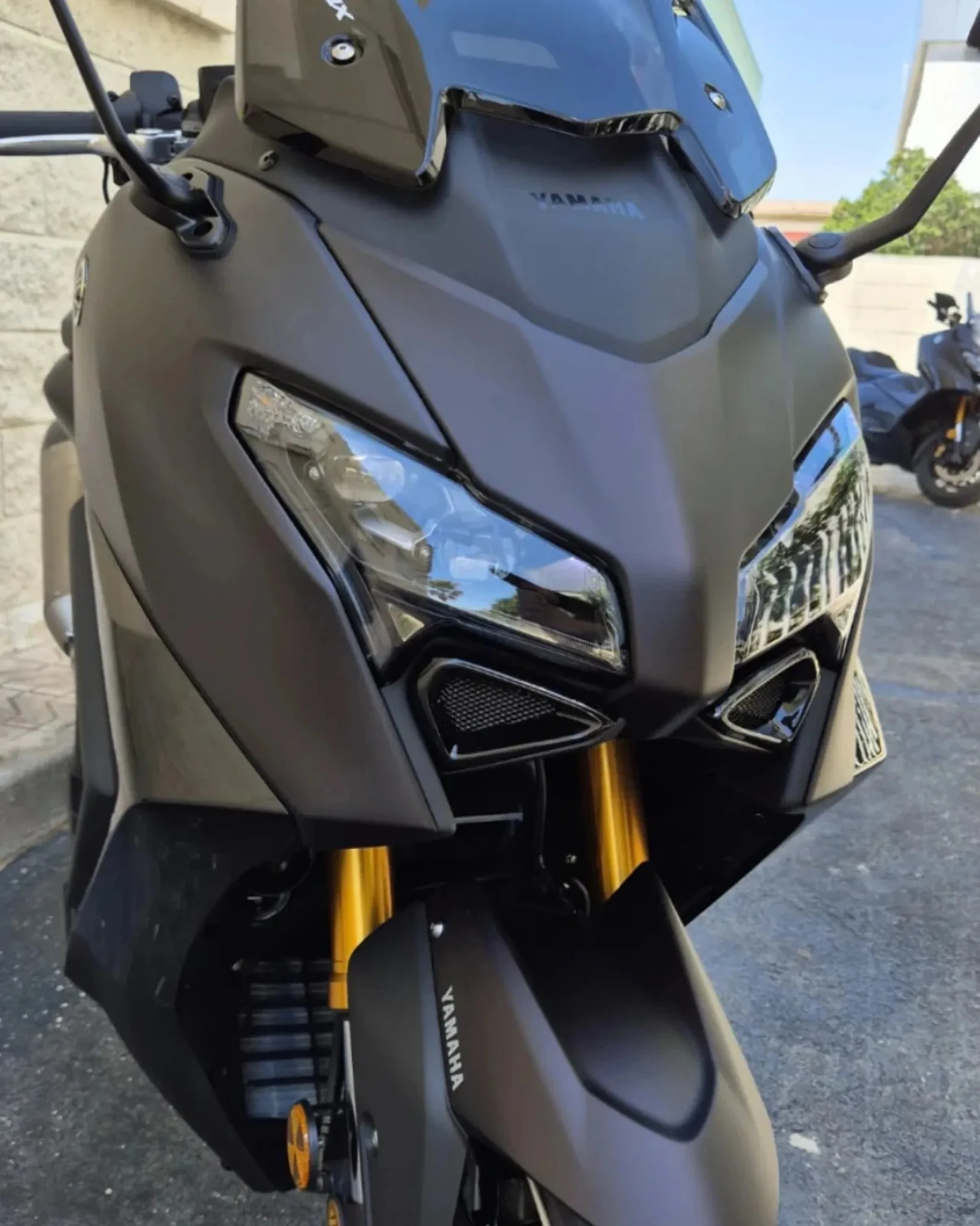 TMAX560 لياماها جديد TMAX560 2025 2026 دراجة نارية مدخل هواء مصبغة الحرس علة واقية صافي دائم الايبوكسي غطاء للحماية مكافحة في #2