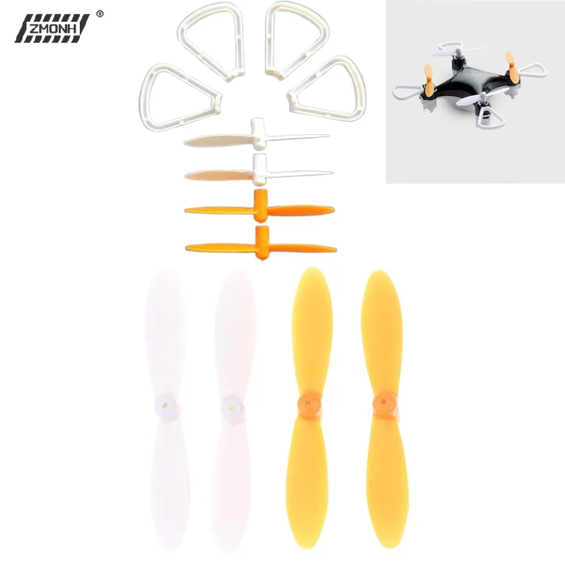 

[H]R/C Spare Parts Props Propellers Protectors Rings Guards For Mini H702 RC Drone Remote Control Toy Micro Aircraft Quadcopter
