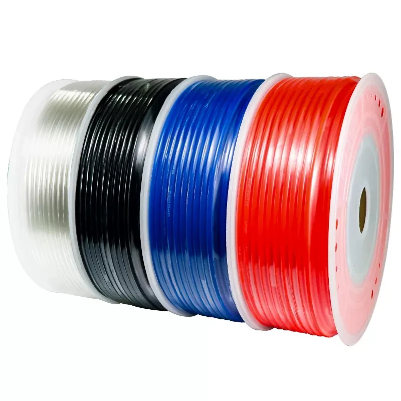 10M/20M/50M/100M Air Component Hose Polyurethane Tubing 4mm 6mm 8mm 10mm 12mm Pipe Line Hose Pneumatic Tube for Compressor image 2