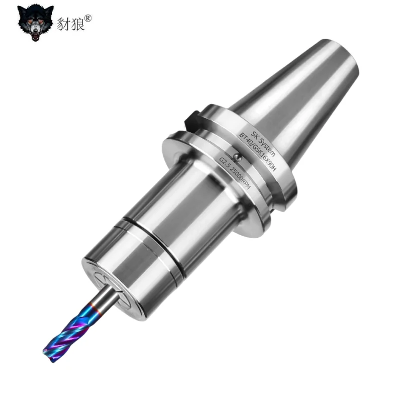 BT30 BT40 BT50 SK10 SK16 حامل الأدوات NBT BT SK لا يوجد مفتاح حامل أدوات عالي الدقة لمركز التصنيع باستخدام الحاسب الآلي سكين المغزل هيلت