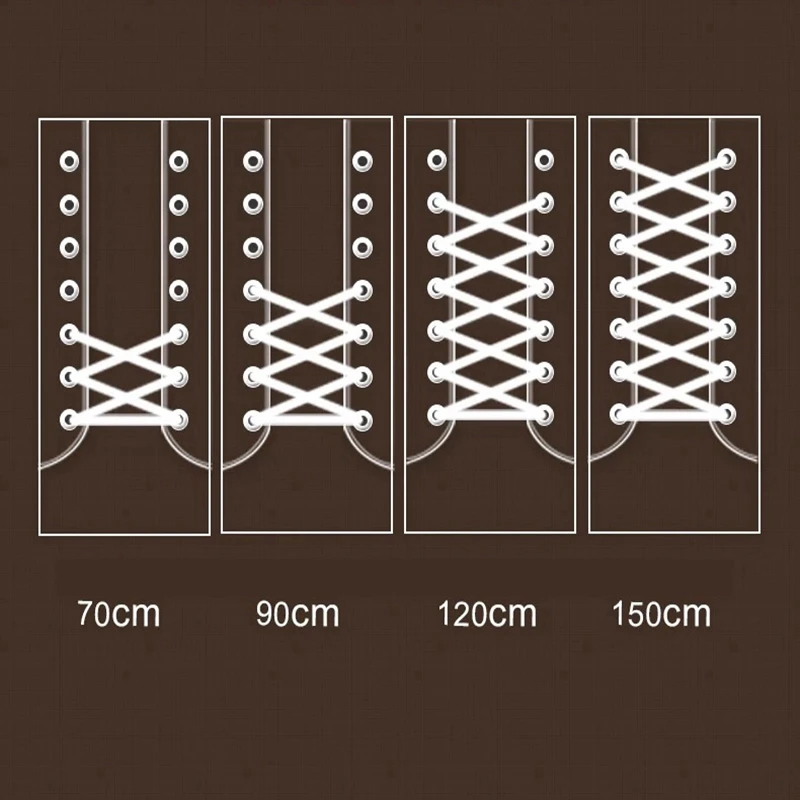 Round Shoe laces Classic High Qality Black Shoelaces Outdoor Casual Sneakers Mountaineering Polyester Shoe lace Shoestring