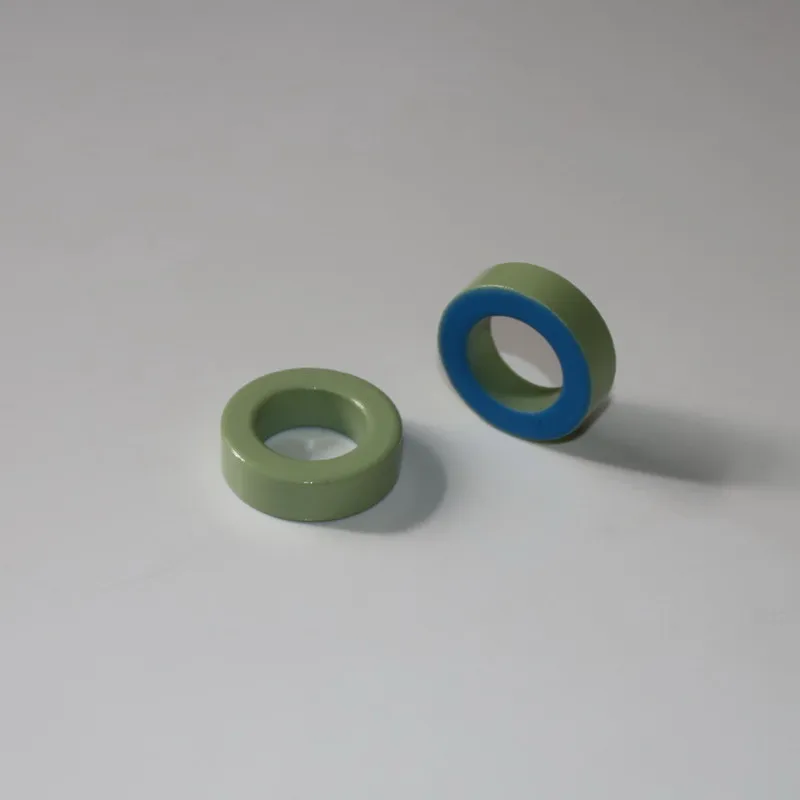 T157-52 Iron Ferrite Toroid Cores 40*24*14.5mm For Inductors Iron powder Core  Blue Green Ring