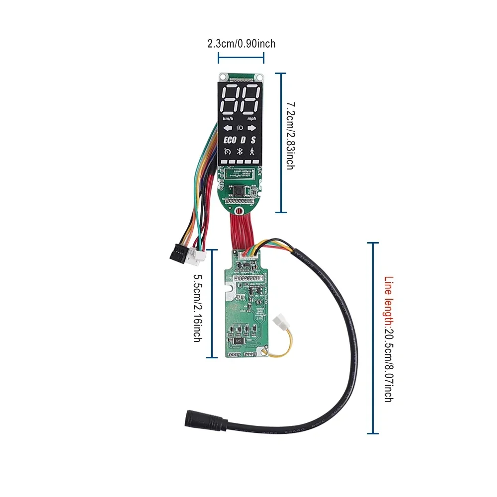 Elektrische Roller Dashboard Controller für Ninebot MAX G2 KickScooter Ersatzteile LED Display Board Motherboard Zubehör – Detail 13