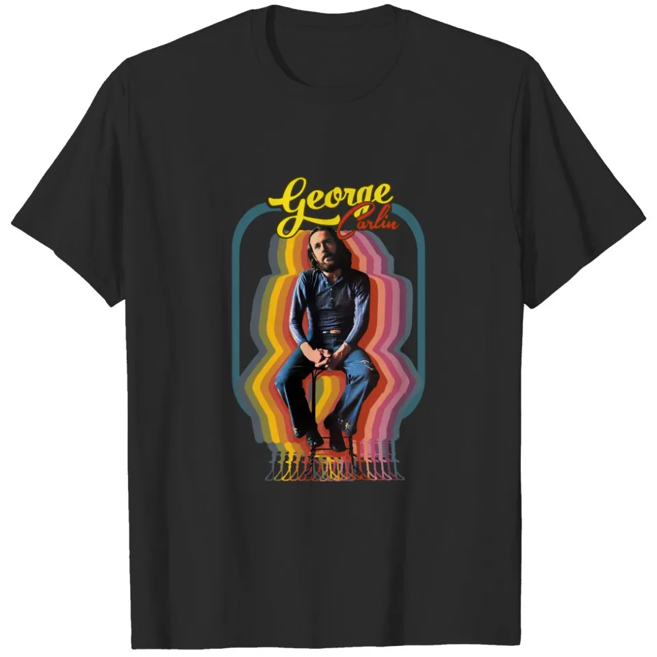 Retro George Carlin - George Carlin - T-Shirt Tops Tees Fashionable