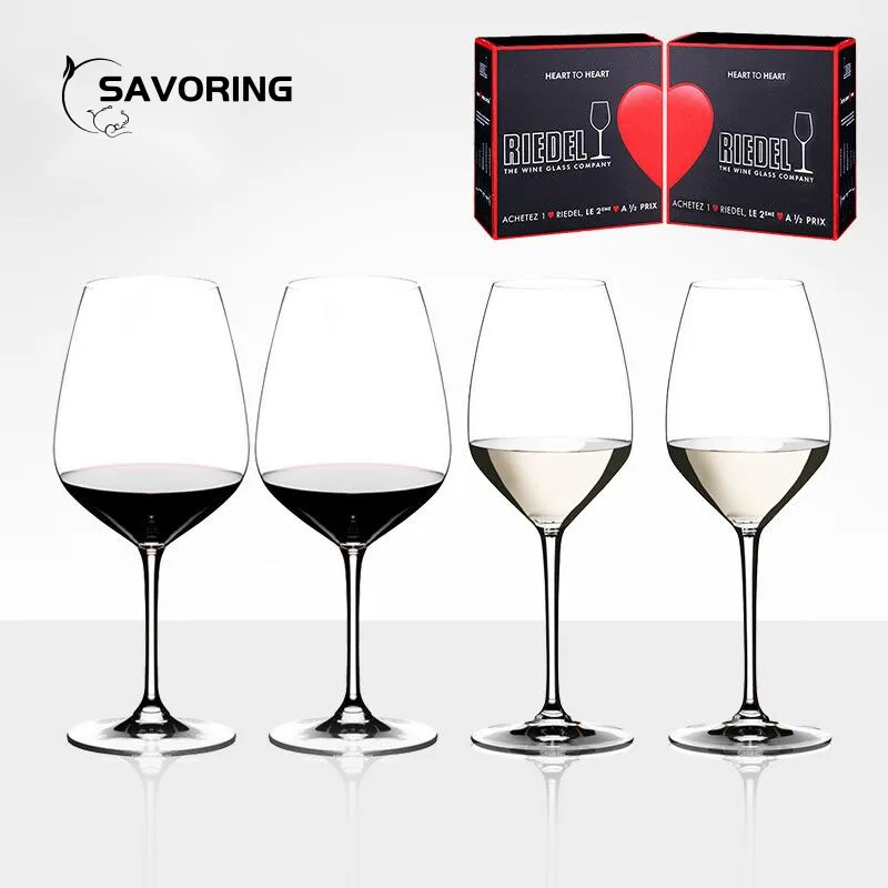 

Riedel Clear Elegant Luxury Beautiful Crystal Wine Glass Goblet Wine Glass Handmade Zinfandel Cup Zinfandel European Gift Box