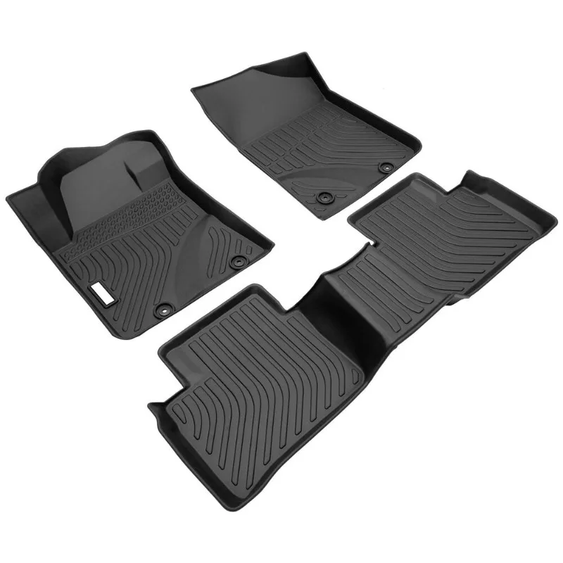 Floor Mats Liner Carpets for 2014-2015 Nissan Altima TPE Rubber All Weather United States