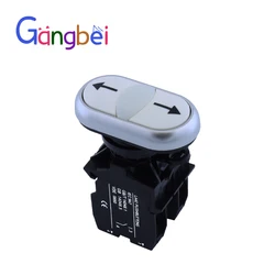 22mm 2NO arrow push button switches momentary button momentary pushbutton switch button switch Gangbei