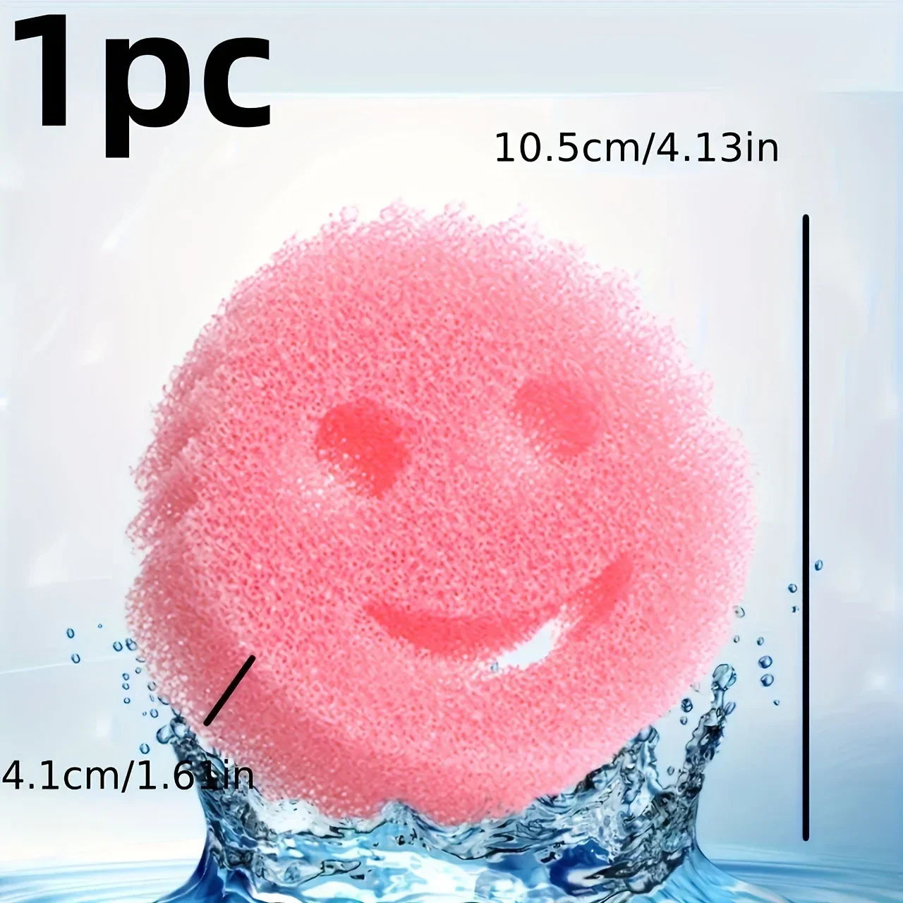 1/2/3PCS Dishwashing Sponge Cloth Strong Scouring Pad Miracle Sponge Household Kitchen Bathroom Migic Cleaning Wipe Sponges