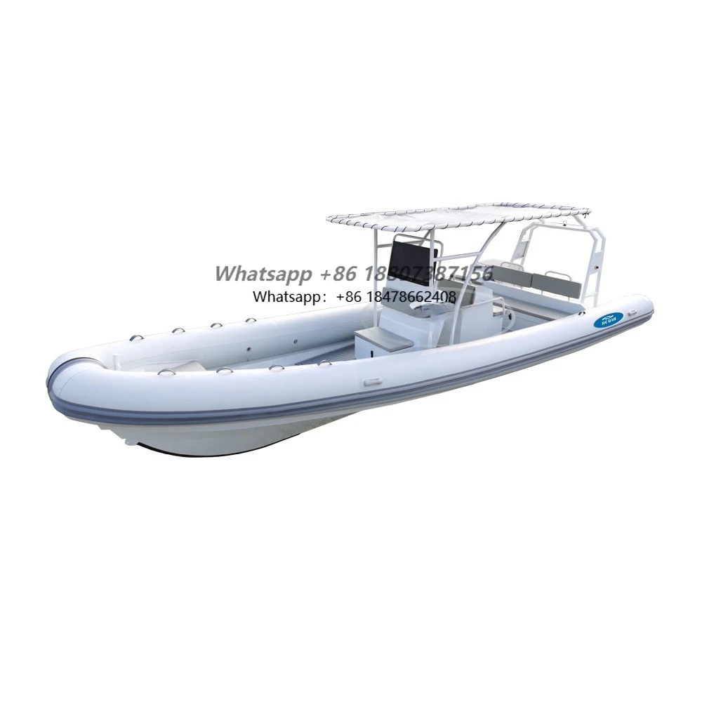 Fishing boat 30 feet aluminum professional fishing inflatable boat 9 meters