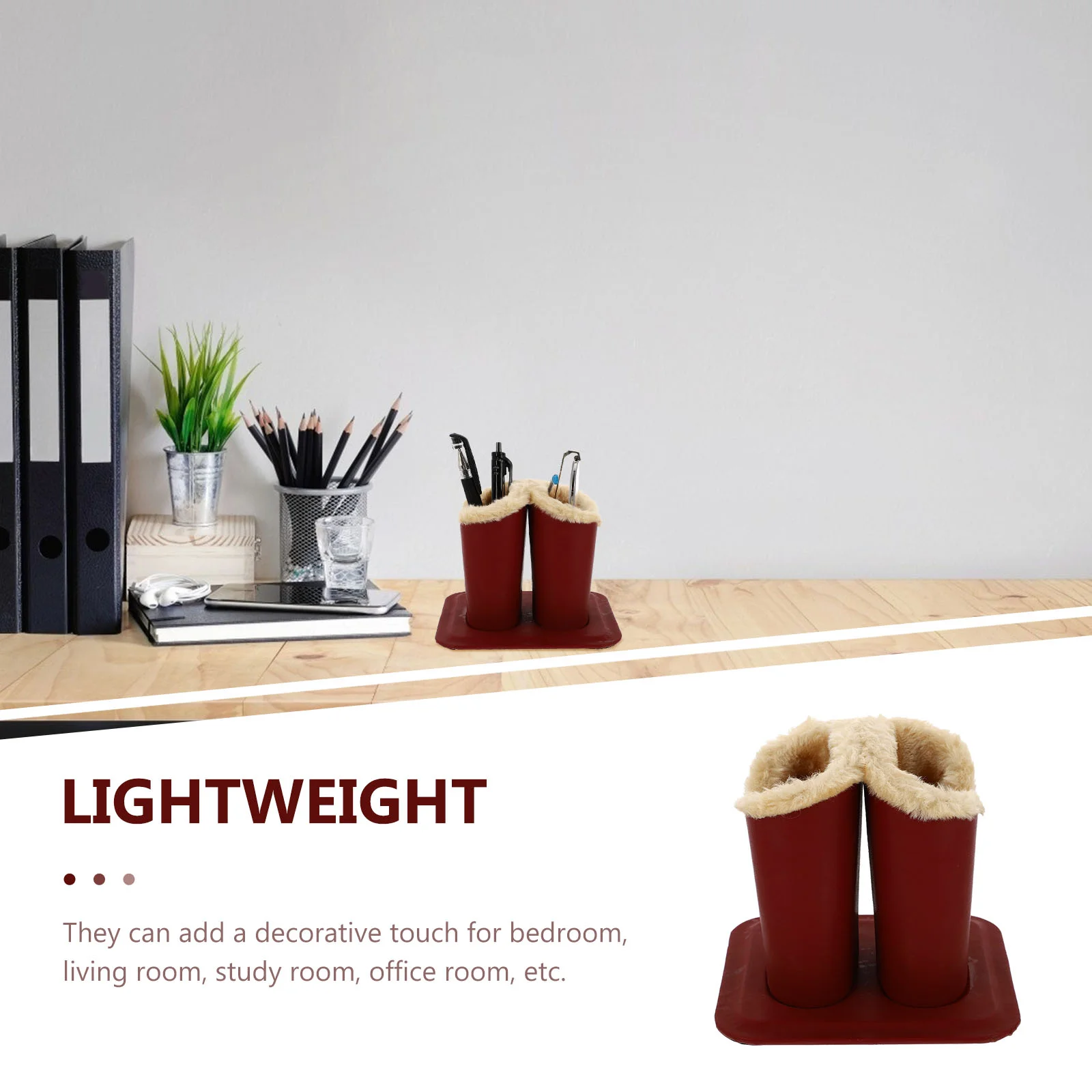 Plüsch Brillen Halter Lagerung Bin Show Rack Desktop Ständer Halterung Flauschige Haut Gefüttert Fall