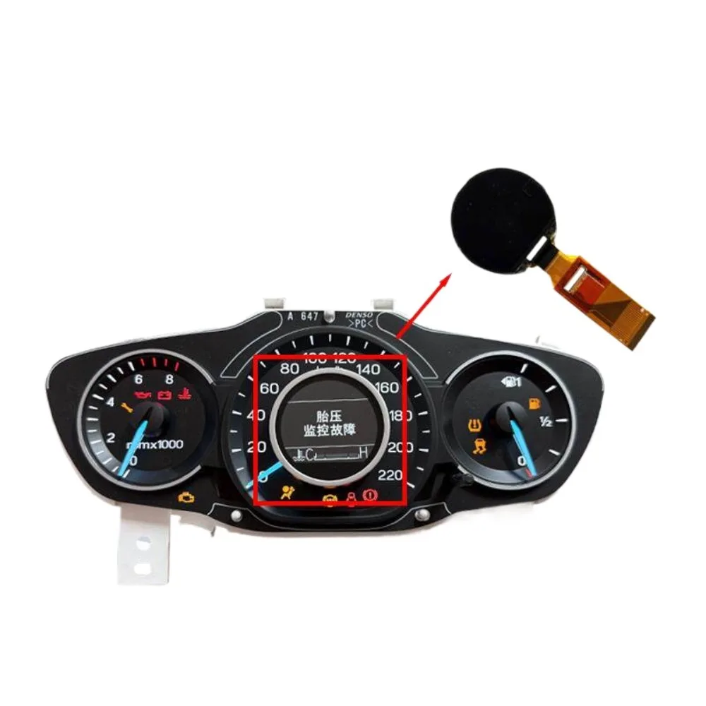 

For Ford Focus 19-22 LCD instrument display, dashboard, black screen, flower characters are not displayed