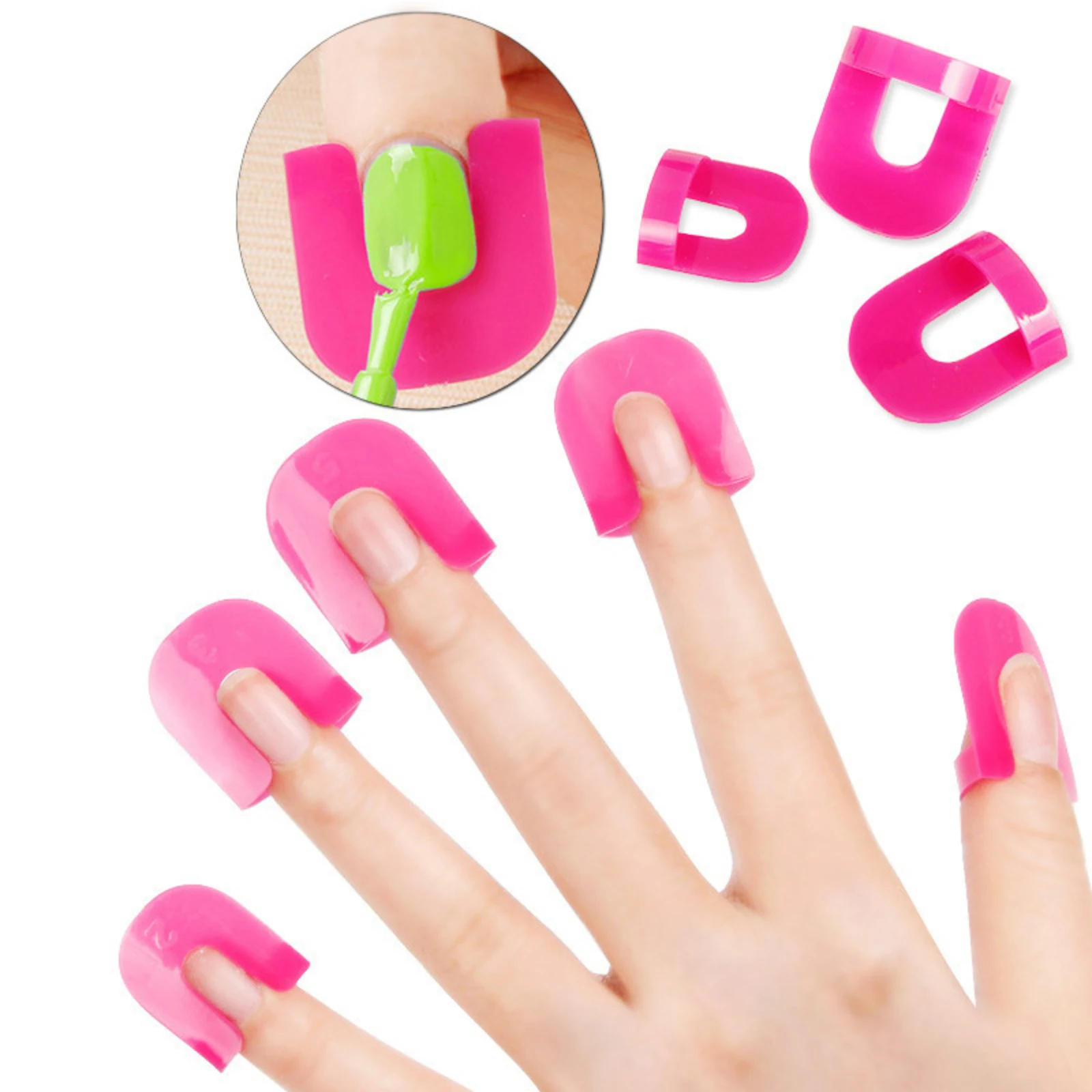 

Auxiliary Tool for Beginners to Apply Nail Polish & Remove Nails Easily