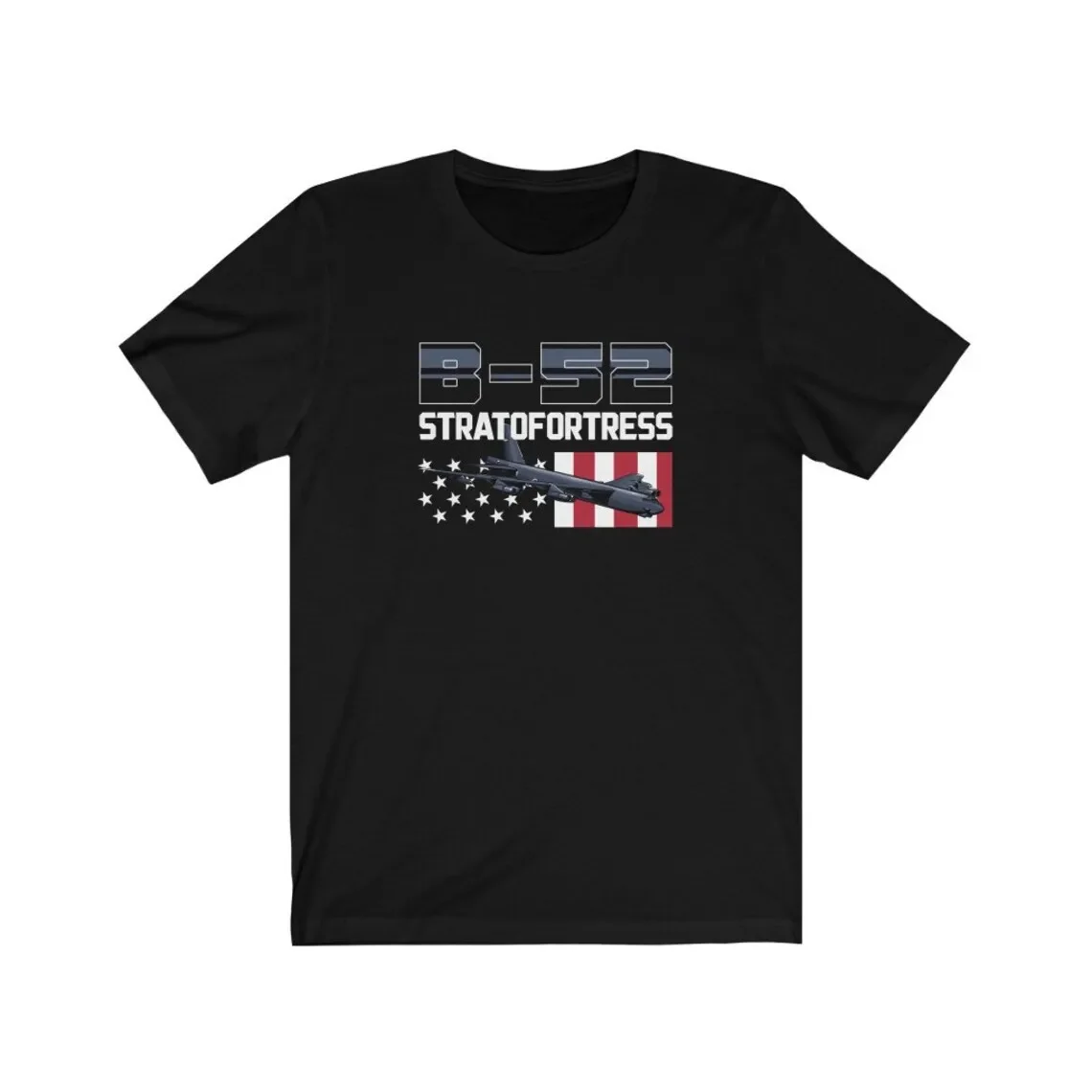 

USAF B-52 Stratofortress Strategic Bomber T-Shirt 100% Cotton O-Neck Summer Short Sleeve Summer Casual Mens T-shirt Size S-3XL
