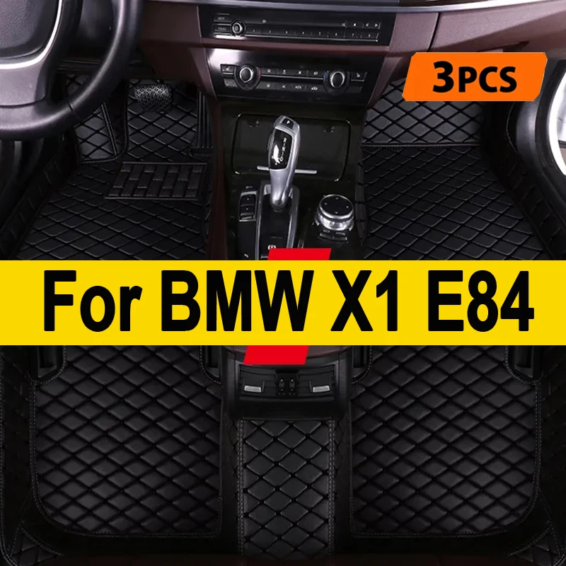 

Artificial Leather Custom Car Floor Mats for BMW X1 E84 F48 X2 F39 X4 F26 G02 2018-2023 Interior Accessories Details