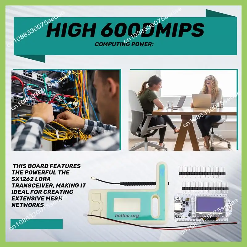 

Y19A 0,96 OLED SX1262 Wi-Fi ESP32-V3 Плата разработки Lora Lora 32 Iot Dev Board V3-915 МГц