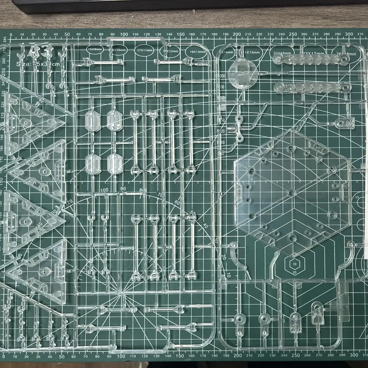 Universal Display Stand For HG 1/144 Calre.A Funnel & Action Figure Model Support Rack Compatible With HG MG RG