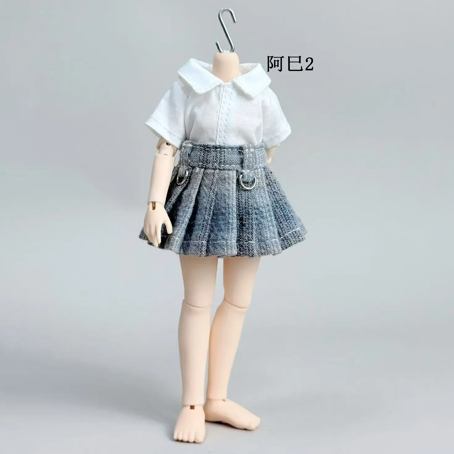 Asi 2.0/3.0 JK Faltenrock Kurzes Kleid Halbrock Kleidung Modell für P10 UF Taille 7,5cm Actionfiguren Körperdekoration – Detail 6
