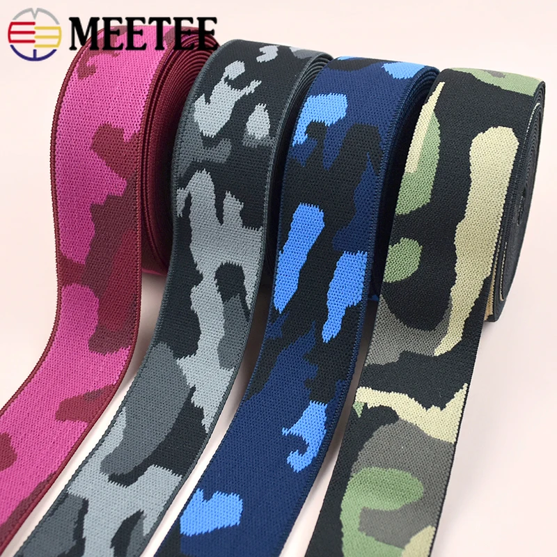

5/10M 38mm Elastic Band for Sewing Polyester Pants Elastics Rubber Bands Waist Belt Sling Elasticity Ribbon Tape DIY Accessories