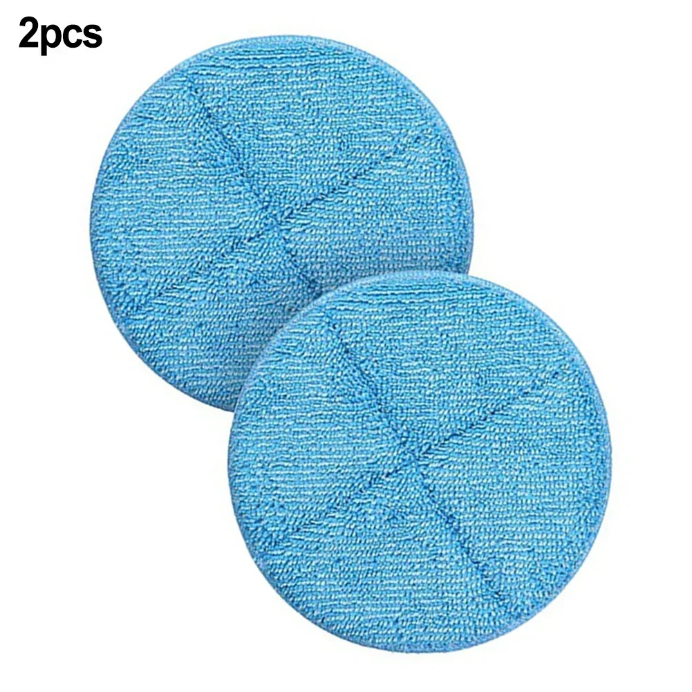 2pcs Mop Cloth Pads For BOBOT Vacuum Cleaner Spare Parts Home Cleaning Machine Tool Replacement Accessories