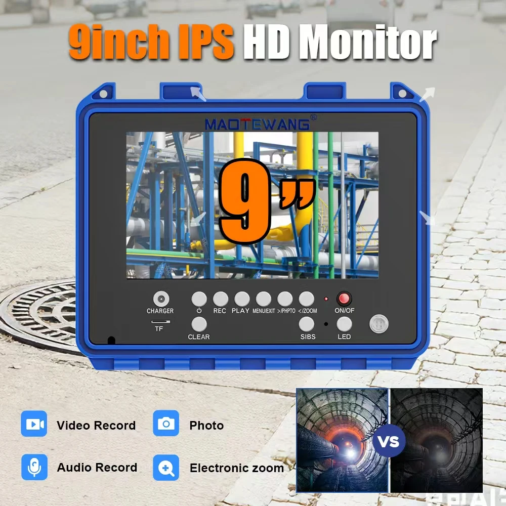 20/30/50M Pipe Inspection Camera, GAMWATER 9