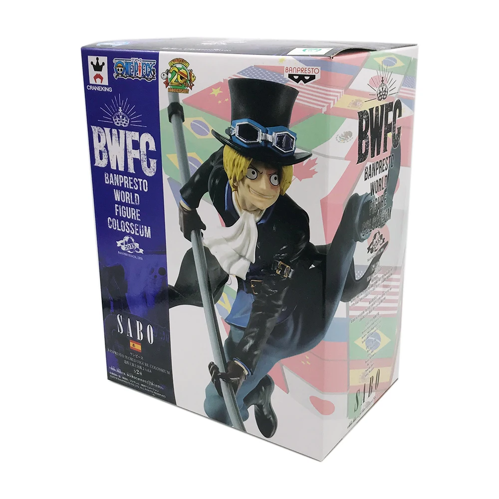 Disponibile Bandai Originale Banpresto ONE PIECE BWFC Sabo Anime Action Figure Modello Figure Giocattoli