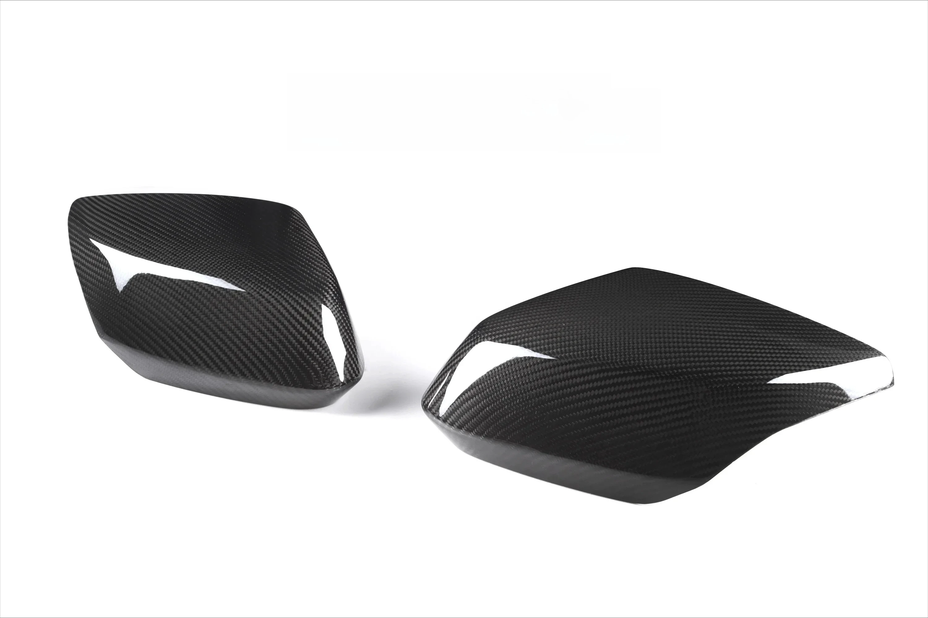 ل كورفيت C8 الكربون الجاف غطاء مرآة جانبية قبعات الرياضة نمط 2020 + #2