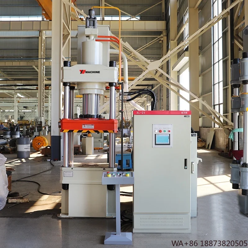 آلة هيدروليكية 100 طن مبتكرة جديدة تزوير الصحافة الهيدروليكية سعر المهنية الصانع أربعة أعمدة الصحافة #1