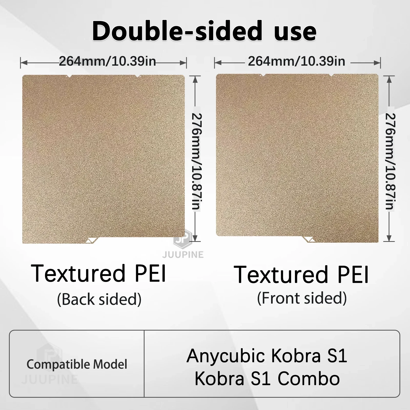 

For Anycubic Kobra S1 Bed Plate 250mm Kobra S1 Combo Build Plate Double Side Peo Pet Pei Pey Chameleon Kobra S1 Accessory 3d